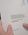Bild mit Konventionstext